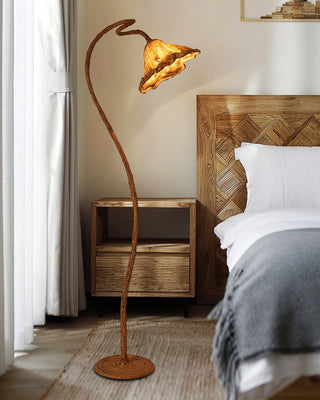 Artistic Lotus Leaf Floor Lamp Yeswarmlighting