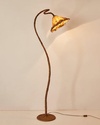 Artistic Lotus Leaf Floor Lamp Yeswarmlighting
