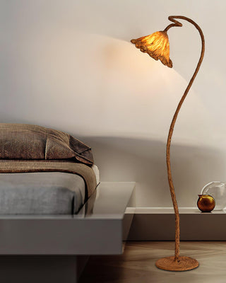 Artistic Lotus Leaf Floor Lamp Yeswarmlighting