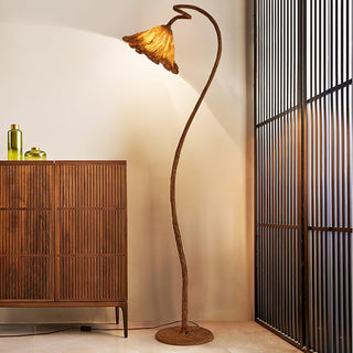 Artistic Lotus Leaf Floor Lamp Yeswarmlighting