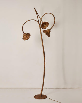 Artistic Lotus Leaf Floor Lamp Yeswarmlighting