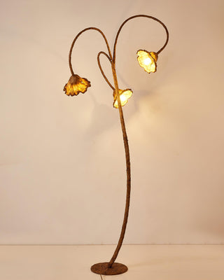 Artistic Lotus Leaf Floor Lamp Yeswarmlighting