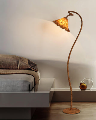 Artistic Lotus Leaf Floor Lamp Yeswarmlighting