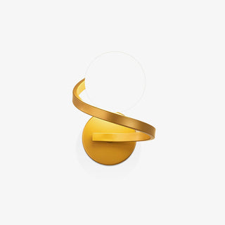 Curved Brass Wall Lamp Yeswarmlighting