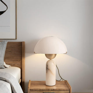 Peono Alabaster Table Lamp Yeswarmlighting