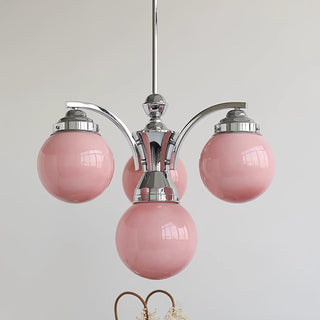 Pink Salamanca Chandelier Yeswarmlighting